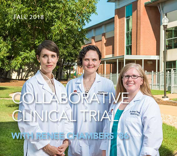 Collaborative Clinical Trail with Renee Chambers '86